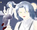 速筆可！IRIAMやTRPG立ち絵描きます ファンタジーやサイバーな立ち絵まで幅広く立ち絵制作します イメージ1