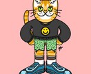 猫のイラスト描きます 飼い猫や好きな猫をイラストにして思い出に残しませんか？ イメージ2