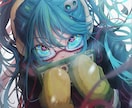 個性のあるイラストを描きます 少し闇のある可愛い絵を描かせてください イメージ3