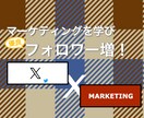 優良フォロワー1000人増/月の方法お伝えします プロから学ぶマーケティング実践で結果を出す＝スキル習得へ！ イメージ1
