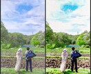 写真からスケッチ風イラストを作成いたします カメラロールの中に埋もれがちな写真を印象に残る一枚に イメージ2