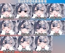 表情差分多数！Live2Dを一括で作成します ご希望のイメージでデザインからモデリングまで全て作成します！ イメージ3