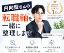 内向型さんの転職軸を一緒に整理します キャリア迷子の方へ｜プロが就活の軸を一緒に考えます イメージ1