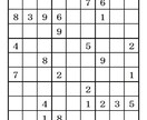 好きな数独と同じ答えの問題を１０問以上作ります １０問の中に難易度が初級から上級までを各２問以上作ります。 イメージ2