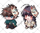 ドット絵制作します 簡単なアニメーション制作可◎SNSアイコンやマウスポインタも イメージ4