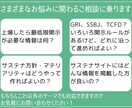 現役担当者がサステナ/ESG対応をサポートします 本業がお忙しい経営企画・IR・広報の皆さまのお悩み相談室 イメージ5