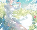 光や風を感じる優しい雰囲気のイラストを描きます 配信サムネイル/MV/キービジュアル/SNS投稿などにぜひ◎ イメージ1