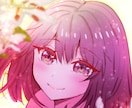 キラキラ可愛いアイコン・イラストお受け致します 少女漫画風の絵柄でふわふわ塗り、キラキライラスト描きます イメージ4