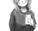 アイコン用などのイラスト描きます 主に女の子のイラストを可愛い感じの絵柄で制作致します！ イメージ2