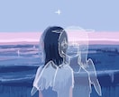 音楽のPV一枚絵描きます 個性的でアーティスティックな絵を描きます。 イメージ2