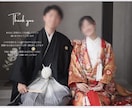 結婚式用プロフィールブックを冊子で納品します デザインテンプレ1種のみ/2週間前納品可/席次、メニュー表可 イメージ3