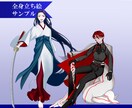 キャラクター立ち絵制作を描きます 綺麗でカッコいいイラストが得意です。 イメージ3