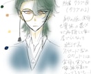 キャラデザの原案・ラフイラスト描きます ラフだからこそ気軽に。キャラの原案お手伝いします イメージ1