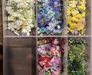手形足形フラワーアート自分で作れるキット送ります ご自宅で作れる押花アートのキット、作成方法をお送りします イメージ4