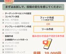 お試しプラン♪SNS投稿用画像・動画作成します 投稿づくりを任せてみたい方に向けた“お試しプラン”です。 イメージ2