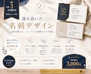 仕事の世界観が自然に伝わる名刺を作ります 派手さより印象を整えるミニマル設計 イメージ1