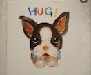 キャンバス に手描きペットイラスト描きます happyカラーな愛犬、愛猫などペットの似顔絵描きます✨ イメージ3