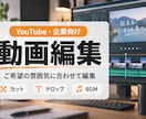 YouTube・企業向け動画を編集します 漠然とした「いい感じに」を形にします イメージ1