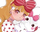 夢かわいいキャラクターを描きます ポップで夢かわの世界をあなたに イメージ2