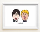 モンスター風✳︎似顔絵描きます SNSアイコン・記念日・プレゼントにオンリーワンな似顔絵を。 イメージ2