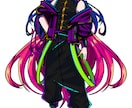 TRPG・活動用などのキャラクターデザイン承ります 極彩色の塗りが特徴的！あなた好みのキャラクターを作成します！ イメージ5