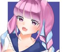 1000で2枚可愛い女の子のイラストを描きますます 思わず見惚れてしまうようなイラストを描きます！ イメージ3