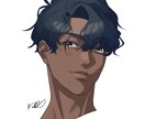 男性キャラ限定！特別価格でイラスト全般描きます 【7/31まで】オプション無制限！値段固定！ イメージ2