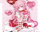 １枚イラスト制作/可愛い女の子のイラスト描きます 1枚イラスト、アイコンなどお描きします！ イメージ1