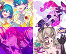 最短即日納品！動画やゲームのイラスト描きます お急ぎの方向け！素早く様々な用途に使える絵を制作致します！ イメージ3
