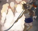 風景やそれに溶け込んだキャライラストを描きます 田舎の風景やアンティークなものをよく描きます イメージ1