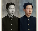 モノクロ写真を高画質にしてフルカラーにします 古い写真もフルカラーに生まれわかります！高画質化も対応！ イメージ3