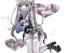 商用◎ふわ可愛い女の子描きます SNS利用、キャラデザ、プレゼント用等何でもご相談ください！ イメージ1
