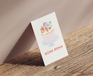 想いをカタチに。名刺・ショップカードお作りします QRコード作成無料・印刷対応できます！ イメージ5