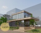 現役の設計者が理想の外観パース（CG）を提案します 新築、模様替え、改修をしたいのに外観イメージが湧かない方へ イメージ2