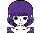 レトロ・サブカルポップ風の人物アイコンを描きます 商用＆二次利用OK / 修正無制限！ イメージ3