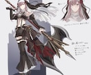元社員デザイナーが立ち絵・キャラデザ制作します イケメンから女の子まで幅広く描きます イメージ6