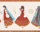 一枚絵、立ち絵イラスト描きます グッズ、趣味鑑賞、VTuber制作などにも イメージ4