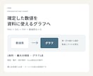 確定した数値表を資料用のグラフ画像にします 棒・折れ線の1点。元数値との照合メモ付きで納品 イメージ1