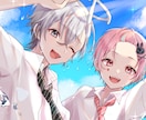 歌ってみた・MVのサムネや立ち絵イラストを描きます 映えるイラストをお届けします。お気軽にご相談ください！ イメージ5