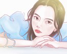 似顔絵作成、ファンアート代行します 似顔絵だけでなく見たい推しの姿を形にします！記念日にもぜひ！ イメージ4