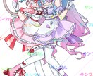 サムネイル映えするイラストお描きします 配信、動画活動に使えるイラストが欲しい方にオススメ！ イメージ4