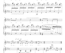 移調楽譜を作成します 移調して演奏しやすい楽譜に致します。 イメージ4