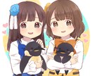 アイコンの絵を描きます ☆キャラクターや似顔絵など☆まずは見積り相談お願いします イメージ5