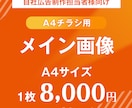 個性でアピール！！チラシのメイン画像を作ります 自社広告制作担当者様向け！アート得意なデザイナーがお手伝い！ イメージ1