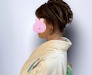 出張着付け着物のトータルコーディネートをいたします ビジュアルのプロがコーディネートからヘアアレンジのアドバイス イメージ6