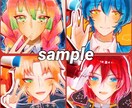 アナログで、アイコン作成します ●完成したイラスト、ご自宅にお届け イメージ10