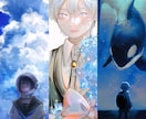 繊細なタッチで目を引くイラスト制作します 1枚絵/立ち絵/サムネ/アイコン/SNS用イラストetc. イメージ1