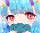 きらきらかわいい女の子らしいアイコンかきます いかにも女の子らしいアイコンかきます イメージ2