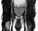一枚絵描きます キャラクター達が持つ灰色を引き出す イメージ4