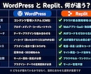 次世代のWeb制作「Replit」をご紹介します WordPress以外の選択肢、Web制作は「Replit」 イメージ3